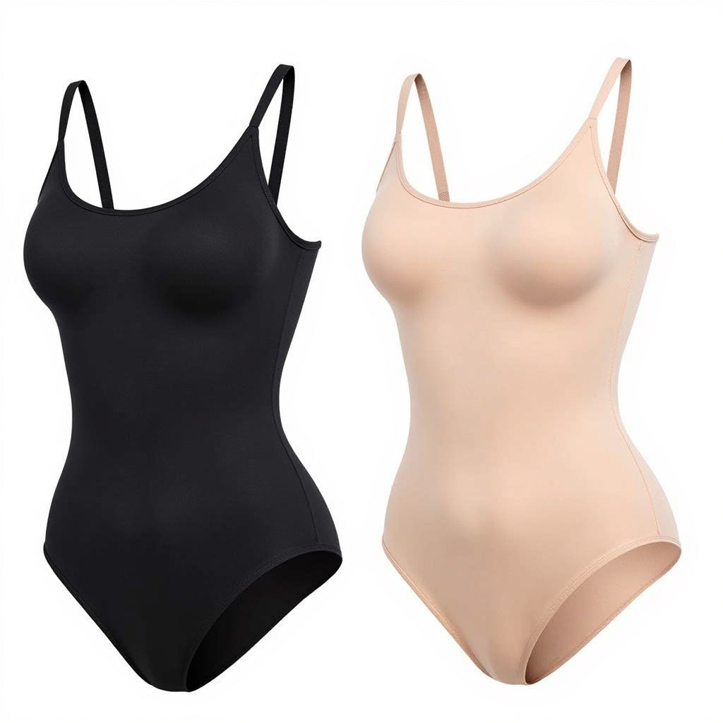 ShapeMe Comfort Fit Bodysuit – Adjustable Straps & No-Compression Bust