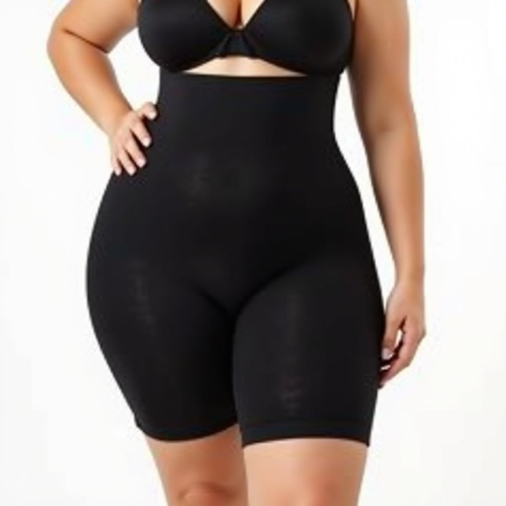 ShapeMe Seamless High-Waist Tummy Control Shorts