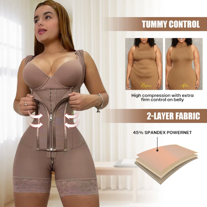 ShapeMe Zipper Waist & Thigh Shaper