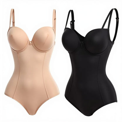 ShapeMe Luxe Curve Bodysuit – Seamless Tummy Control Shapewear