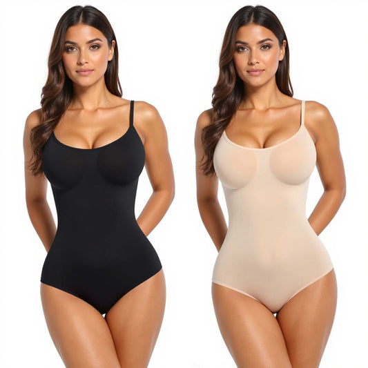 ShapeMe Comfort Fit Bodysuit – Adjustable Straps & No-Compression Bust